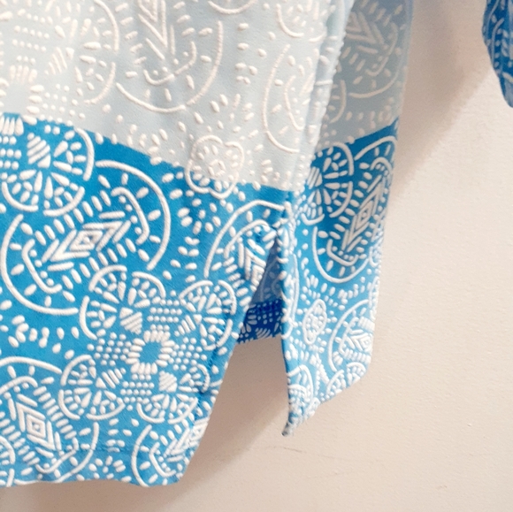 Ruby Rd blouse. Blue. - Picture 3 of 6